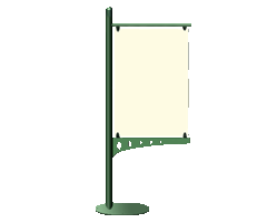 SIGNAGE POST HOLDER