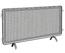 INNER CROWD CONTROL BARRIERS